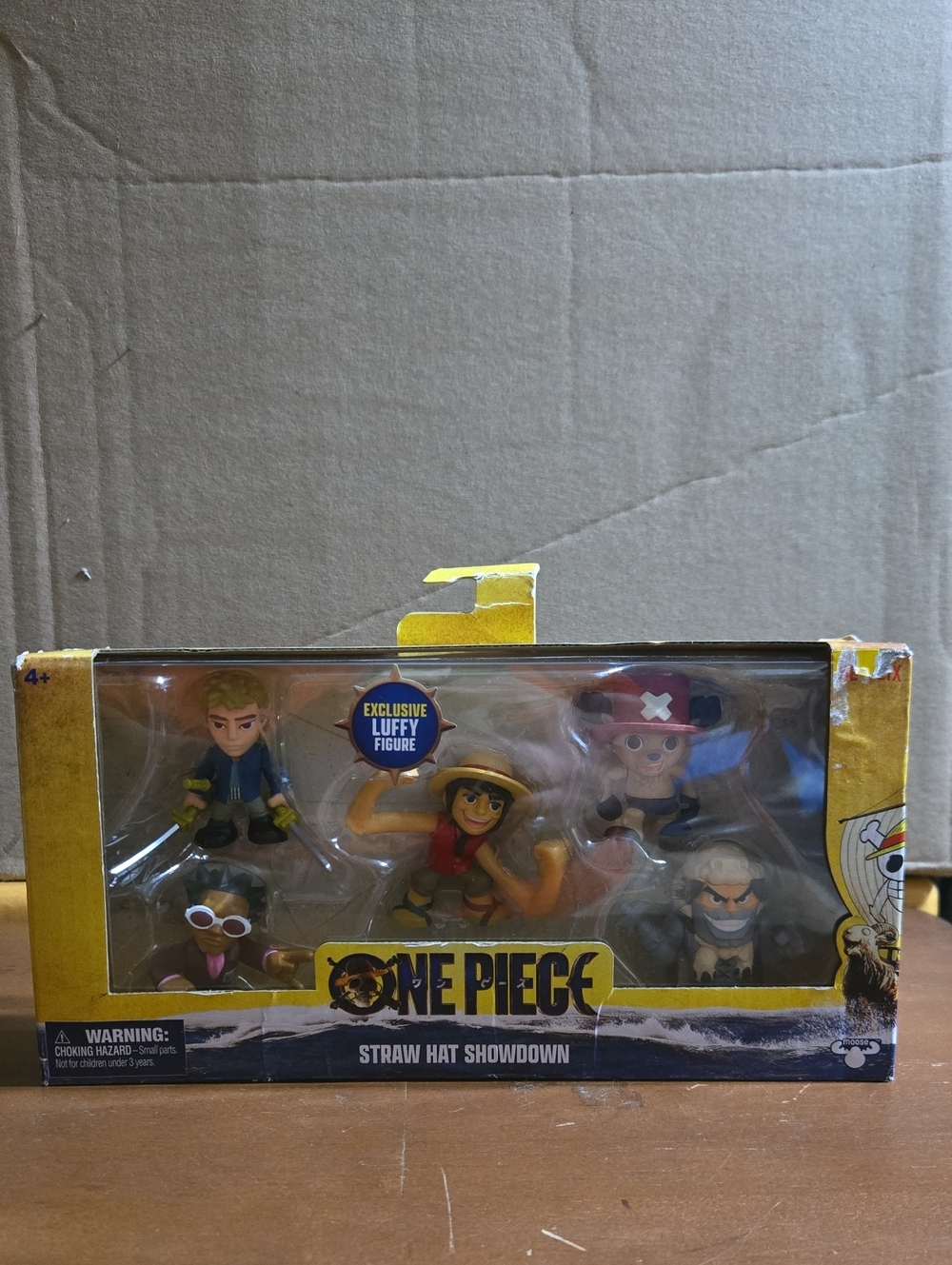 ONE PIECE Staw Hat Showdown Netflix “Exclusive” Action Figure Collection Set